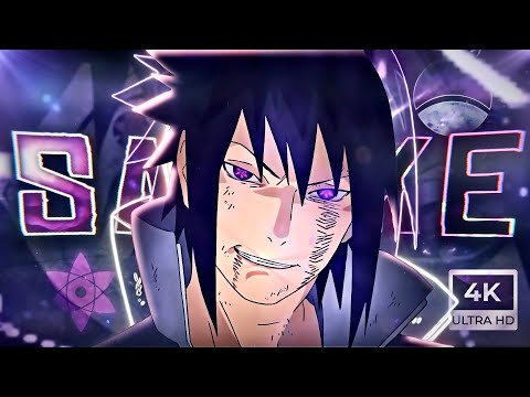 Naruto AMV - Rugada 🎶 | Sasuke 4K Edit