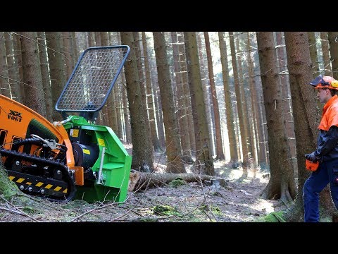 MDB LV 500 Multifunktionsraupe - Ausgestattet mit Forstschutz und Forstwinde von Ritter