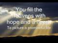 Blue skies-Point of Grace (lyrics on screen)