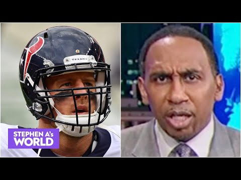 斯蒂芬-A.對J.J.瓦特與紅雀隊簽約的反應｜斯蒂芬-A的世界 (Stephen A. reacts to J.J. Watt signing with the Cardinals | Stephen A’s World)