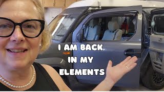 Modifications on my 2011 Honda Element E-Camper - Tail Gate Hitch Step & Bull Bar for Fog Lights