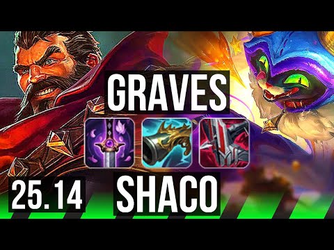 GRAVES vs SHACO (JGL) | KR Master | 25.14