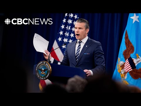 U.S. strike on Iran not about 'regime change,' U.S. defence secretary claims