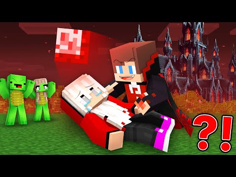 Shocking: Vampire Bite in Maizen Minecraft Animation