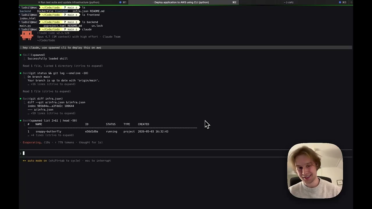 Spawned demo video