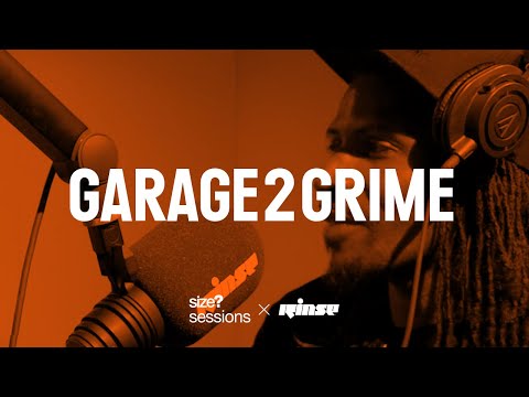 size? sessions x Rinse: Garage2Grime featuring Bushkin, Mak 10 & MC Kie, hosted by Jyoty