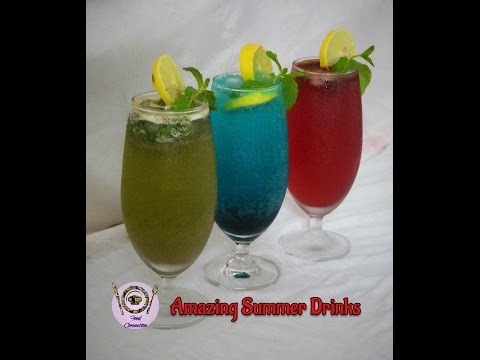 Homemade Summer Drinks | Summer Coolers | Innovative Recipes Welcome Drink - By Food Connection Video