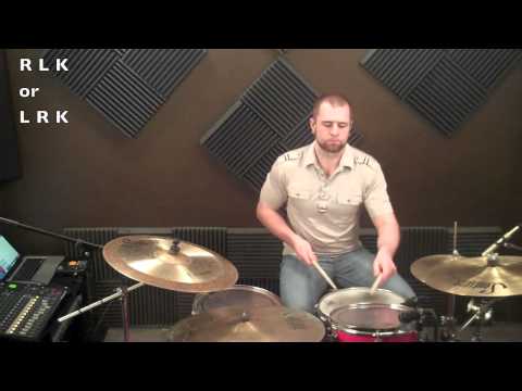 How To Drum - John Bonham Triplets - 30 Second Drum Lesson