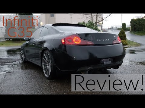 2004 Infiniti G35 with a Borla Exhaust overview