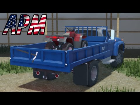 How to load an ATV into a Pickup Truck in APM | Roblox American Plains Mudding