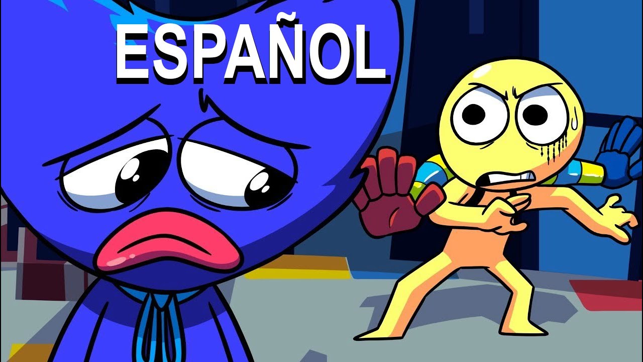 HUGGY WUGGY ESTA MUY TRISTE CON PLAYER! Poppy Playtime - Animación Español