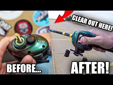 Restoring OLD Shimano Curado Bantam CU 201 (Crazy Results!)