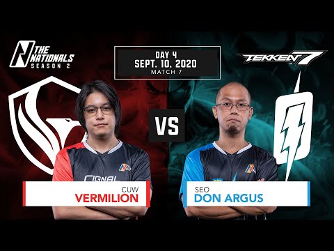 A devilish matchup | CUW.Vermilion vs SEO.Don Argus |The Nationals Season 2 Tekken 7 Day 4 Pt. 7