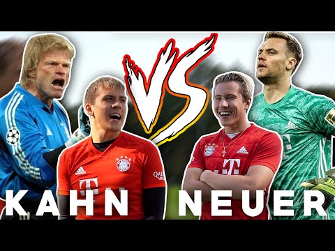 Oliver KAHN vs Manuel NEUER | Wer ist der BESTE Torwart bei FC Bayern München