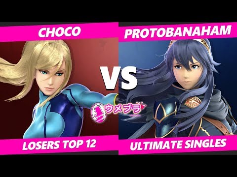 Umebura JM2019 SSBU - ProtoBanaham (Lucina) Vs. Choco (ZSS) Japan Smash Ultimate Tournament L. T12