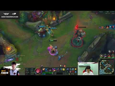 SKT T1 Faker mid Zoe vs Veigar Full GamePlay S8