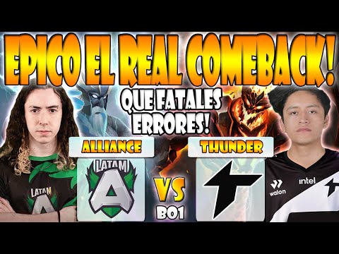 THUNDER AWAKEN VS ALLIANCE.LATAM [BO1]TIEBREAKER KNIGHT VS 4NALOG- DPC SA 2023 TOUR 1:DIVISION 1