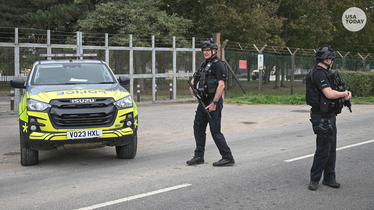 UK police arrest five near US air base on terrorism suspicion, Trump says they wanted 'big damage'