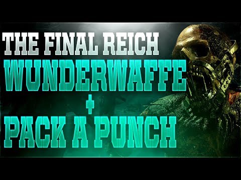 COD WW2 Nazi Zombies The Final Reich - Wunderwaffe + Pack a Punch aktivieren (DEUTSCH)