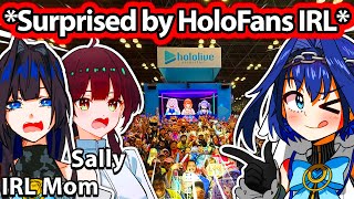 Kronii's IRL Parents and Sally Were Surprised by Hololive Fans at The Concert 【HololiveEN】