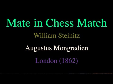 William Steinitz vs Augustus Mongredien - London (1862)