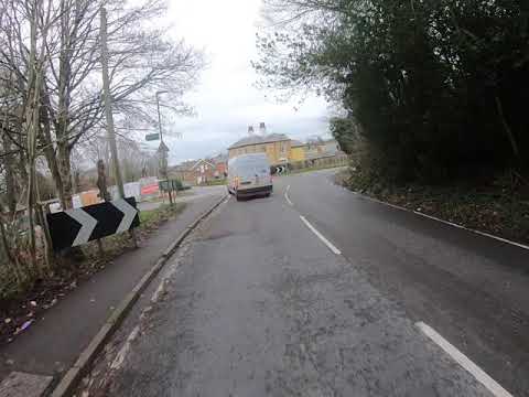 Two near misses cycling in Bromley