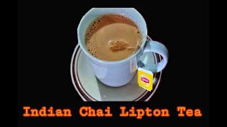 How to make InDian Chai Lipton Tea Easy and Quick Helathy and Masarap po💯😋😋