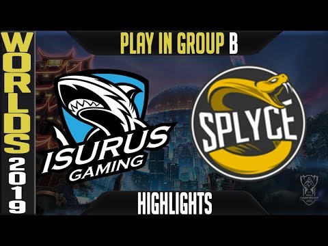 ISG vs SPY Highlights | Worlds 2019 Play In Day 3 Group B | Isurus Gaming vs Splyce