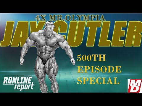 🥳500th Episode Special with 4X Mr Olympia JAY CUTLER 💪on The Ronline Report