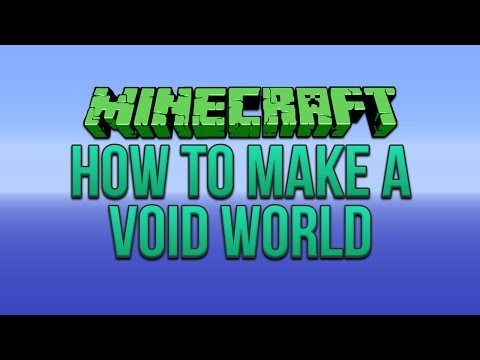xisumavoid - Minecraft: How To Make A Void World