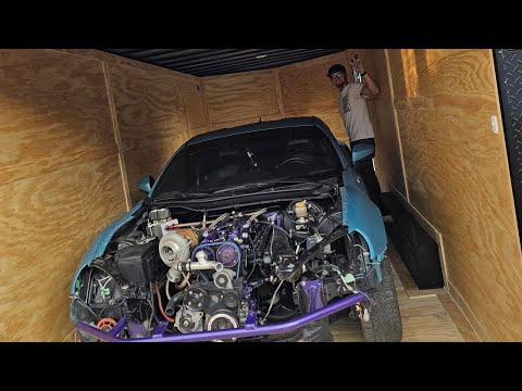 First test fire 2jz gte vvti swapped scion frs