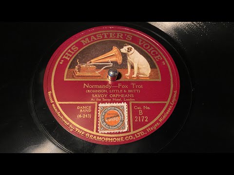 Savoy Orpheans - Normandy - 78 rpm - HMV B2172