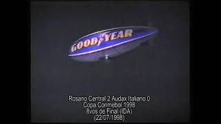 Rosario Central 2 - 0 Audax Italiano | Copa Conmebol 1998
