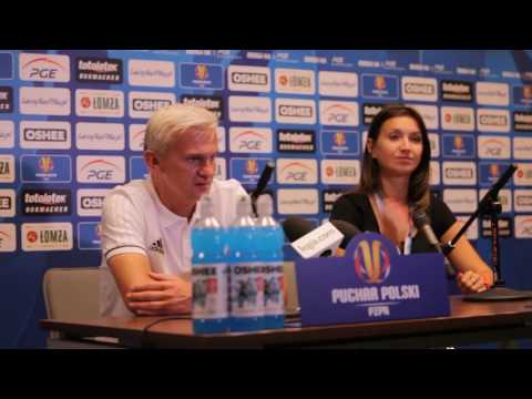 Konferencja prasowa po meczu Wisła Puławy - Legia