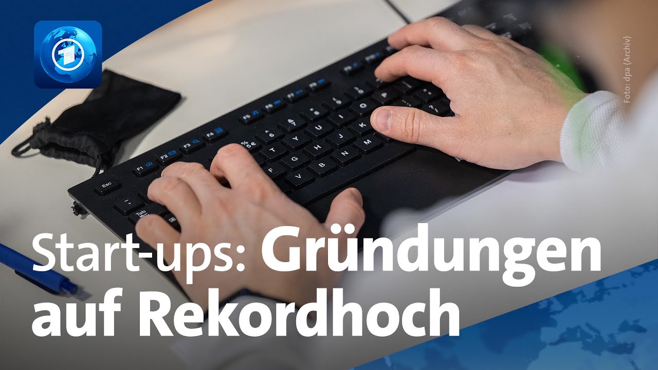 Neugründungen von Start-ups 2025 auf Rekordhoch – auch wegen KI-Boom