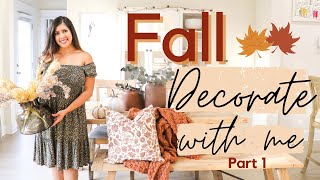 FALL DECORATE WITH ME 2021 | Fall Decor Ideas 🍂