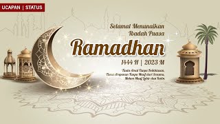 Download lagu Video Ucapan Selamat Ramadhan 2023 part 2 mp3