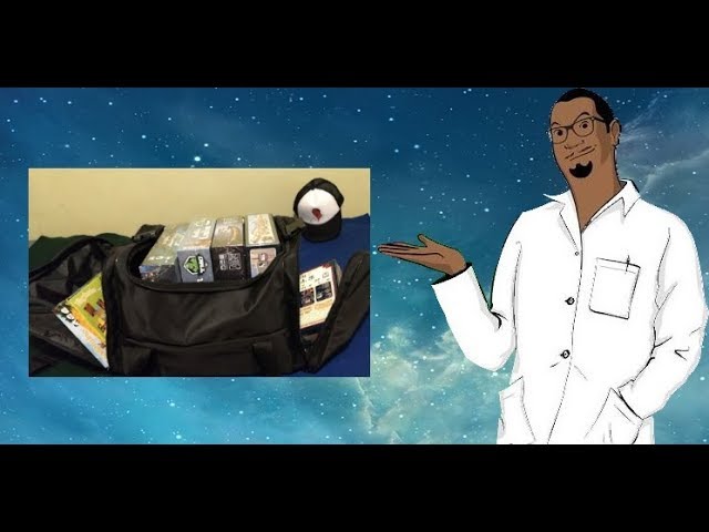 Vídeo relacionado con ENHANCE Bolsa de hombro para juegos de mesa - Bolsa de viaje de gran capacidad para mesa - Con correa acolchada y bolsillos para dados, juegos de cartas y más