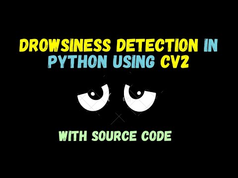 Drowsiness Detection in Python - Advanced Computer Vision Project - with source code #shorts