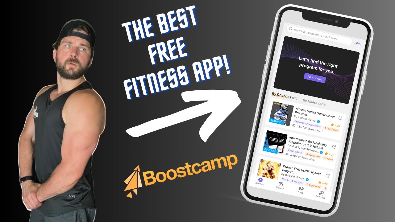 Boostcamp Review: the BEST FREE Fitness App for Home Gyms and Commercial Gyms!