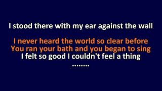 Leonard Cohen - Paper Thin Hotel - Karaoke Instrumental Lyrics - ObsKure