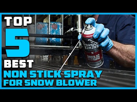 Top 5 Best Non-stick Sprays for Snow Blowers [Review 2024] - Water Resistant Silicone Spray