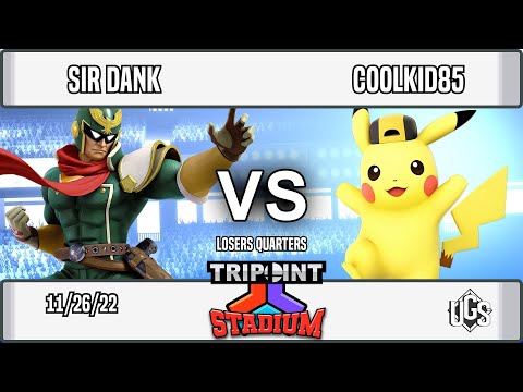 Tripoint Stadium  -  Losers Quarters  -  Sir Dank(Captain Falcon) Vs. CoolKid85(Pikachu)