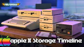 Apple II Storage: The ULTIMATE Timeline Deep-Dive (From Disk II to SuperDrive!)