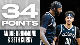 Seth Curry - Andre Drummond - Brooklyn Nets
