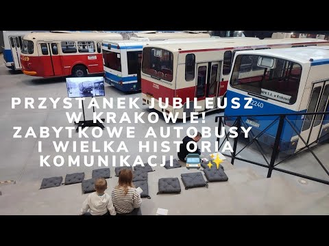 Wielkie święto komunikacji MPK Kraków. Przystanek Jubileusz – Hangar Czyżyny z dziećmi