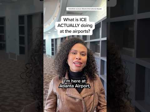 What is ICE ACTUALLY doing at the airports?