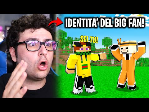 HO SCOPERTO L'IDENTITÀ DEL BIG FAN Nella BIG VANILLA