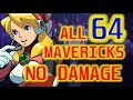 All Maverick Bosses MegaMan X1 X8 No Damage Hard Xtreme