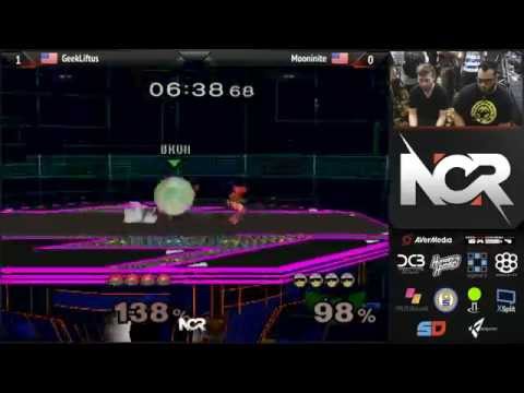NCR 2015: Melee - Bracket Pools - Loser Semis: GeekLiftus (Samus) vs Mooninite (C. Falcon)